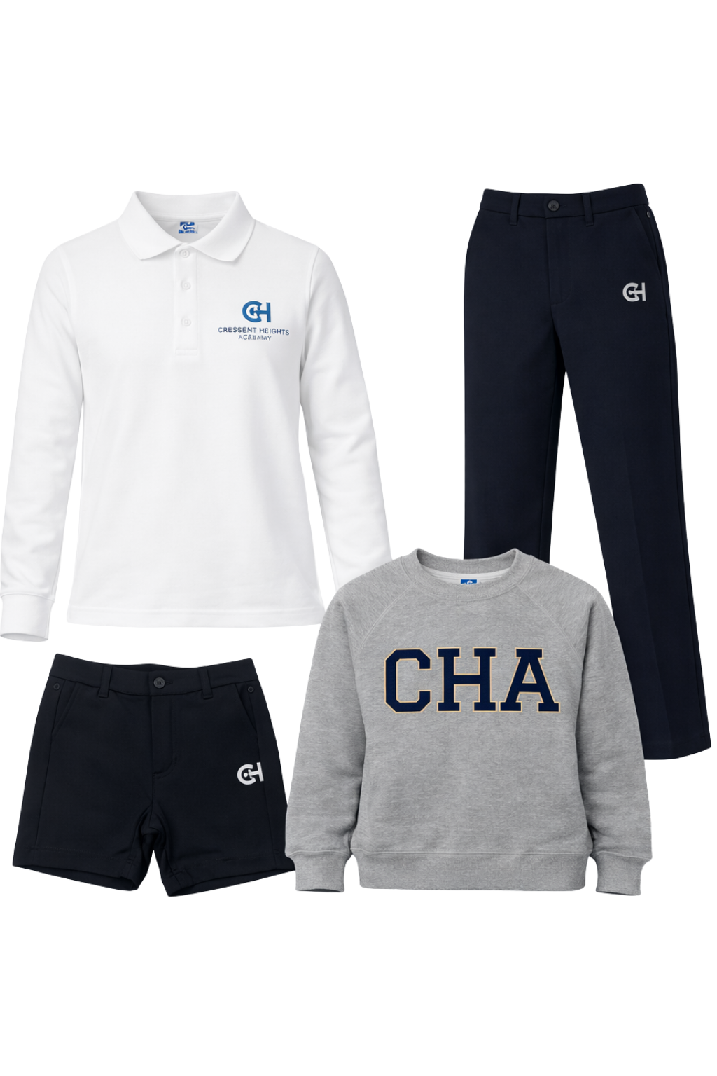 Formal Uniform Short in Black