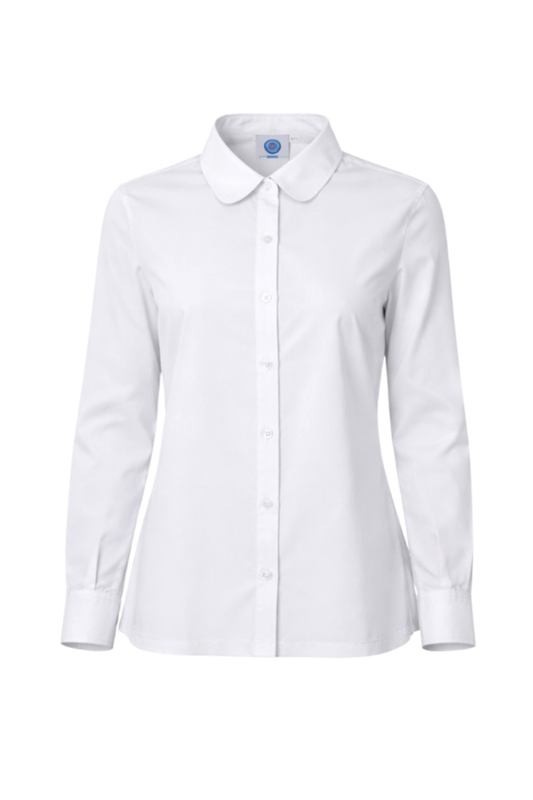 Long Sleeve Blouse - Peter Pan Collar