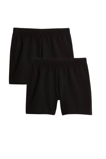 Under Shorts in Black