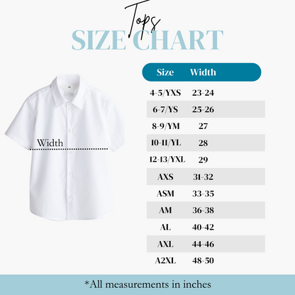 Short Sleeve Button Up Oxford Shirt in White