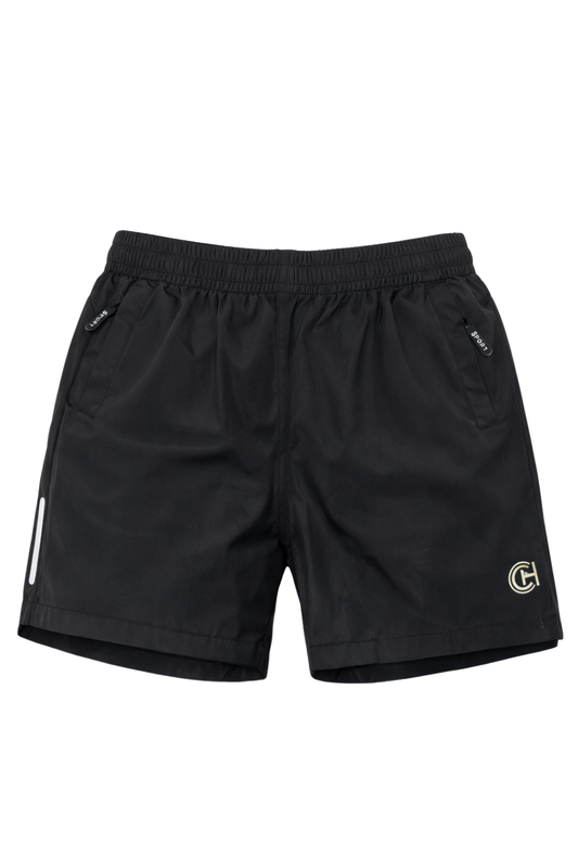 Gym Shorts in lightweight poly-tech fabric