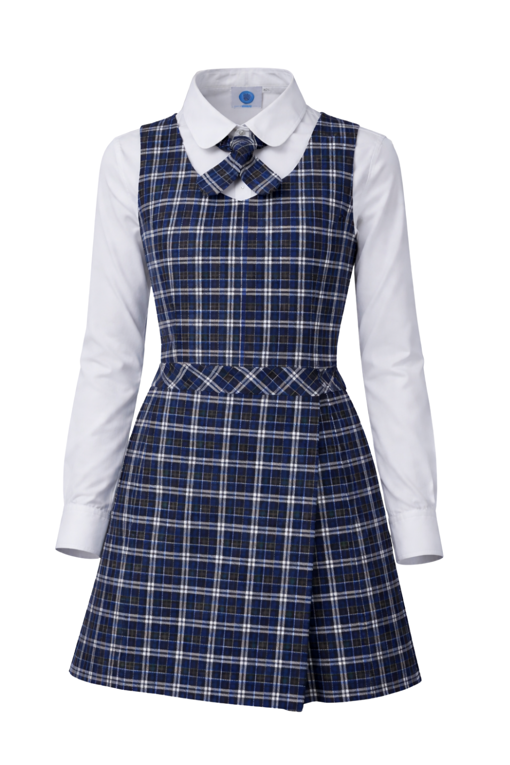 Criss Cross Tie in Signature Tartan