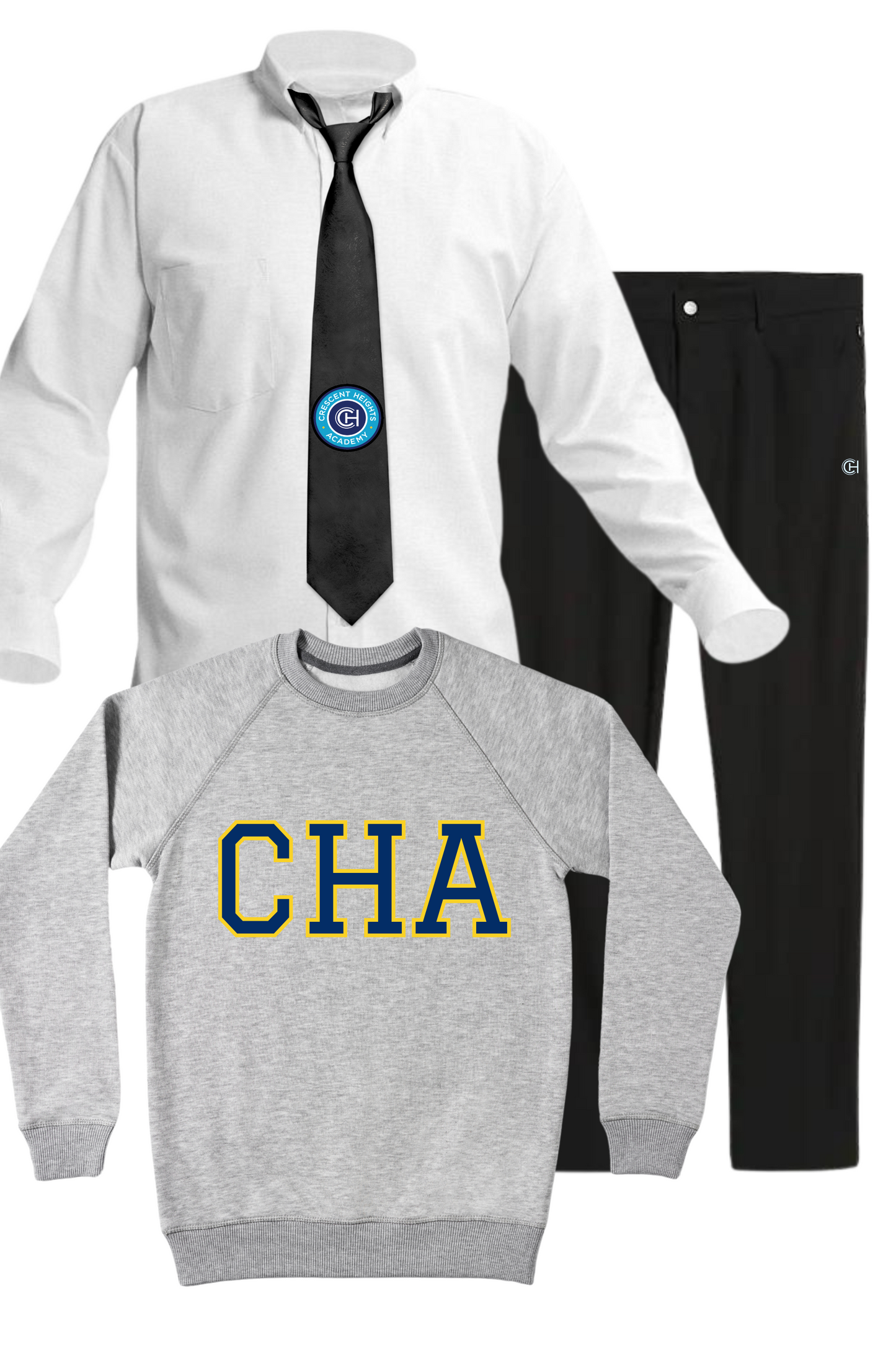 Long Sleeve Button Up Oxford Shirt in White