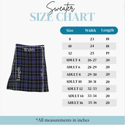 pleated skirt in signature Tartan